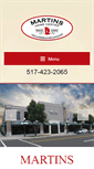 Mobile Screenshot of martinshomecenter.com